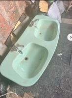 Dubbele lavabo retro, Huis en Inrichting, Badkamer | Complete badkamers, Ophalen, Gebruikt