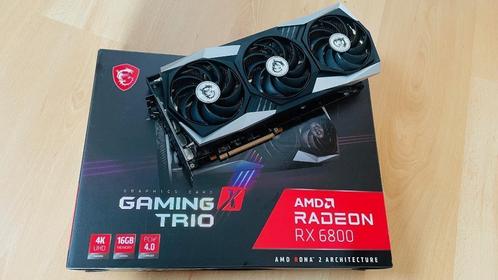 MSI RX 6800 Carte Graphique AMD Radeon, Computers en Software, Videokaarten, Zo goed als nieuw, AMD, GDDR6, HDMI, DisplayPort