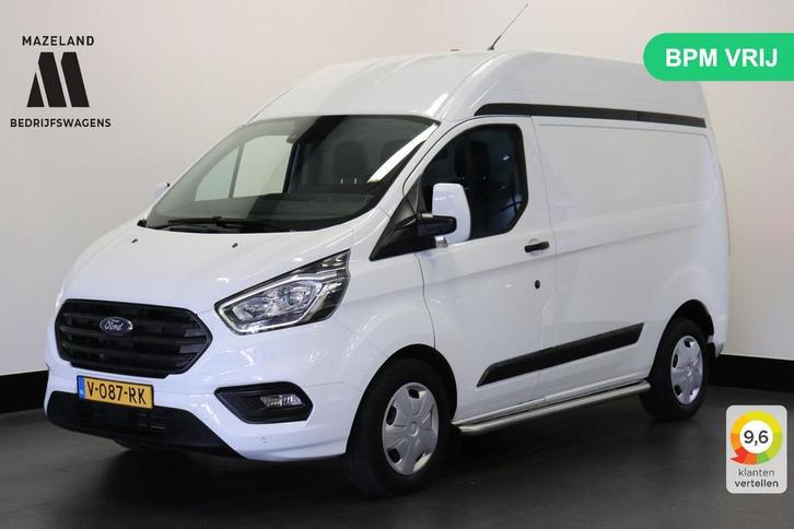 Ford Transit Custom 2.0 TDCI 130PK L1H2 Automaat EURO 6 - Ai, Auto's, Bestelwagens en Lichte vracht, Bedrijf, ABS, Airconditioning