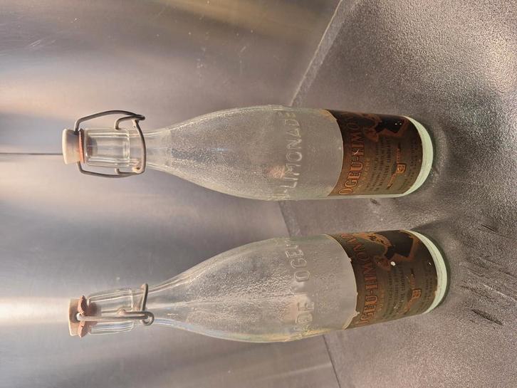 oude Ogeu limonadefles, Antiek en Kunst, Curiosa en Brocante, Ophalen of Verzenden