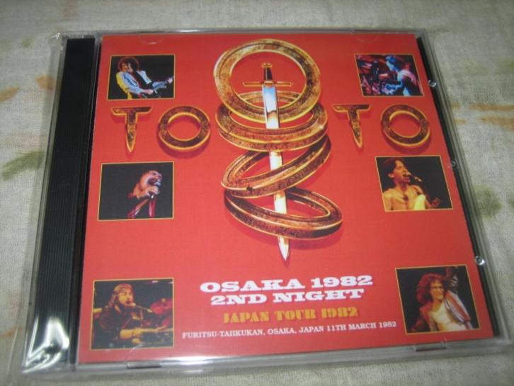 2 CD's - TOTO - Live in Osaka 1982, Cd's en Dvd's, Cd's | Hardrock en Metal, Nieuw in verpakking, Verzenden