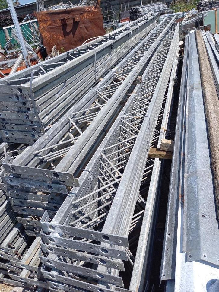 spanten, traliespanten, overbrugging, Doe-het-zelf en Bouw, Metalen, Ophalen
