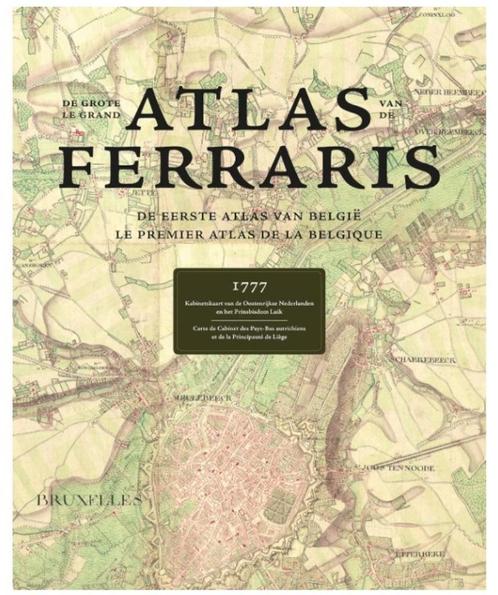 Atlas FERRARIS, Boeken, Atlassen en Landkaarten, Zo goed als nieuw, Overige atlassen, België, Voor 1800, Ophalen