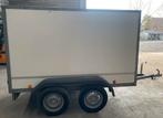 750 kg 250x150x150 gesloten bestelwagen met aanhangwagen, Auto diversen, Aanhangers en Bagagewagens, Ophalen, Zo goed als nieuw