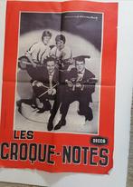 Affiche Les Croque-Notes, Collections, Posters & Affiches, Comme neuf, Musique, Enlèvement
