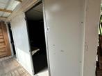 Sanitair unit / container 6 x 3 m – volledig ingericht!, Doe-het-zelf en Bouw, Containers, Ophalen