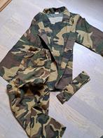 Verkleedpak leger kinderen, Kinderen en Baby's, Carnavalskleding en Verkleedspullen, Ophalen of Verzenden, Zo goed als nieuw, 146 t/m 152