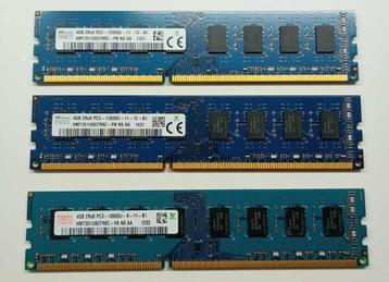 PC 4GB - 2Rx8 PC3 (3x) beschikbaar voor biedingen