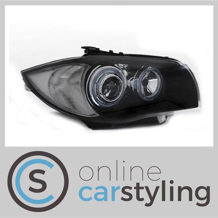 Angel eyes koplampen BMW 1-Serie E81 / E82, Auto-onderdelen, Verlichting, BMW, Nieuw, Ophalen of Verzenden