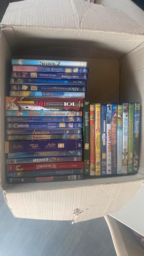 31 films DVD Disney Dreamworks, Cd's en Dvd's, Dvd's | Tekenfilms en Animatie, Zo goed als nieuw, Ophalen