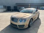 Bentley Continental GT , Mansory , 68.000 KM , 2009, Autos, Bentley, Cuir, Euro 5, Beige, Entreprise