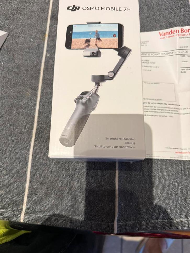 Stabilisateur vidéo dji Osmo Mobile 7pro, Telecommunicatie, Mobiele telefoons | Toebehoren en Onderdelen, Nieuw, Overige merken