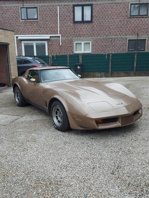 Corvette c3 1980 matching numbers, Auto's, Chevrolet, Particulier, Corvette, Benzine, Automaat, Beige, Leder, Achterwielaandrijving