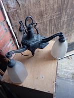 bronzen luster 3 armen (2), Enlèvement