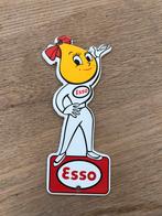 Esso emaille pin up, Verzamelen, Merken en Reclamevoorwerpen, Ophalen of Verzenden, Zo goed als nieuw, Reclamebord