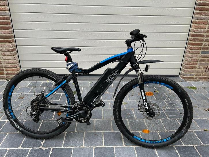 Elektrische fiets MTB-E  NCM MOSCOW 29", Fietsen en Brommers, Elektrische fietsen, Gebruikt, Overige merken, 30 tot 50 km per accu