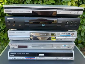 PANASONIC DVD-BRANDERSPELERS OM TE REPAREREN OF ONDERDELEN beschikbaar voor biedingen