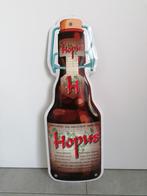 Enseigne publicitaire émaillée pour la bière belge Hopus, Comme neuf, Enlèvement ou Envoi, Panneau publicitaire