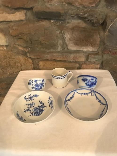 Prachtig lot porselein uit Doornik, Antiek en Kunst, Antiek | Porselein, Ophalen of Verzenden