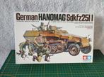 Tamiya German HANOMAG Sdkfz 251/I 1/35 Vintage, Hobby en Vrije tijd, Modelbouw | Auto's en Voertuigen, Ophalen of Verzenden, Zo goed als nieuw