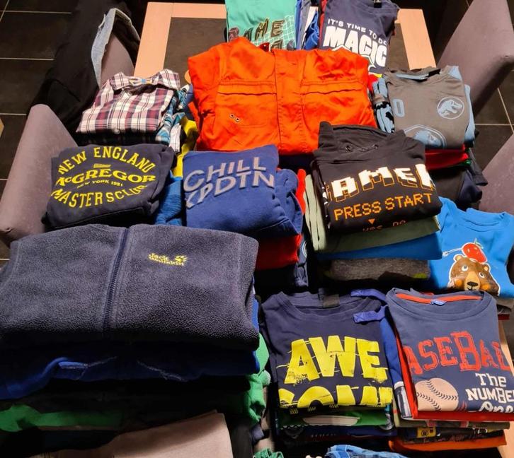 Pakket kinderkleding maat 134, Kinderen en Baby's, Kinderkleding | Kinder-kledingpakketten, Gebruikt, Maat 134, Ophalen