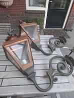 2 Jan van der Heyden buitenlampen., Tuin en Terras, Buitenverlichting, Ophalen, Zo goed als nieuw