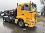 MAN TGA 18.360 4x2 TRACTOR + CRANE EFFER 305.11 / 6S (19m) -, Auto's, Achterwielaandrijving, 360 pk, Overige kleuren, MAN