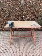 werkbank opplooibaar, Doe-het-zelf en Bouw, Ophalen, Gebruikt, 70 tot 120 cm, Bankschroef