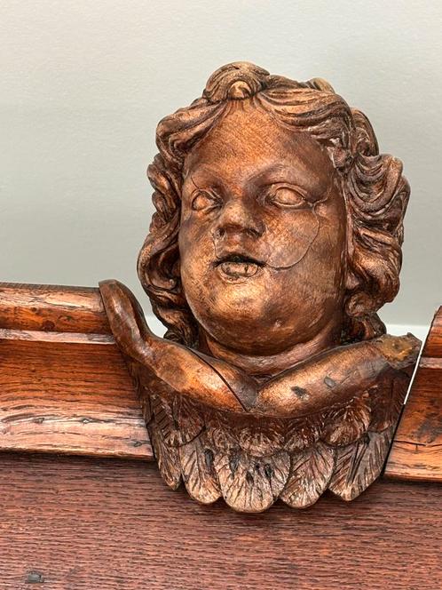 Kleerkast met indrukwekkende Engel., Antiek en Kunst, Kunst | Beelden en Houtsnijwerken, Ophalen