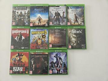 11 XBOX One games  beschikbaar voor biedingen