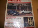 revue technique ford escort 4 essence de 1991-1996, Utilisé, Enlèvement ou Envoi, RTA, Ford