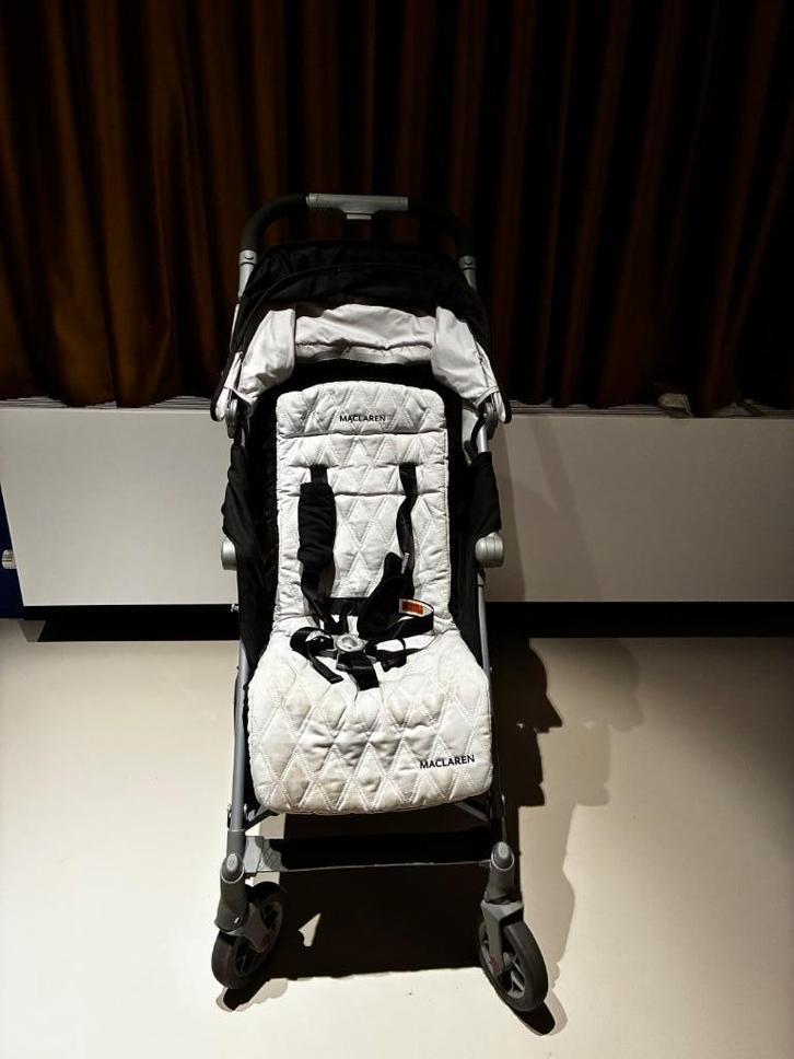 Mac Laren Buggy Techno XLR Black/Silver, Kinderen en Baby's, Kinderwagens en Combinaties, Gebruikt, Kinderwagen, Overige merken