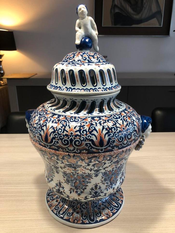 ROUEN Pot-pourri XXXIIIe siecle, Antiek en Kunst, Antiek | Vazen, Ophalen