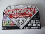 "Monopoly Miljonair" van Hasbro in goede staat !, Hasbro, Gebruikt, Ophalen of Verzenden, Een of twee spelers
