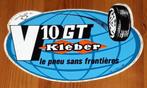 Vintage sticker Kléber V10 GT autobanden pneus autocollant, Comme neuf, Voiture ou Moto, Enlèvement ou Envoi