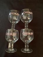 4 Chimay bier glazen, Verzamelen, Biermerken, Nieuw, Ophalen of Verzenden