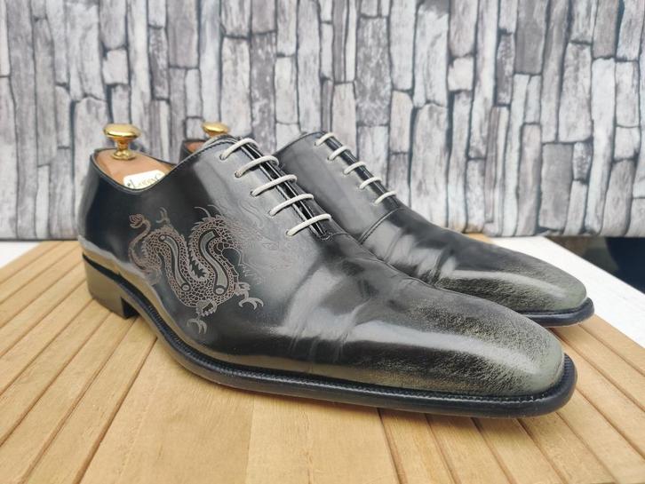 Melvin & Hamilton zwarte schoenen voor heren - Maat 44, Kleding | Heren, Schoenen, Zo goed als nieuw, Veterschoenen, Zwart, Verzenden