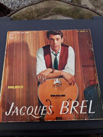 Disque vinyle 33 tours "JEAQUES BREL"