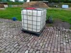 Ibc vat 1050 liter, Tuin en Terras, Regentonnen, Ophalen, Kunststof, Gebruikt, Met kraantje