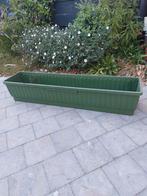 1 bac à fleurs vert avec réservoir d'eau de 8 L, Jardin & Terrasse, Comme neuf, Enlèvement