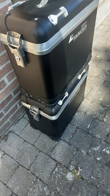 ZEGA PRO, Touratech , black pannier set, assymetric, NEW !!! beschikbaar voor biedingen