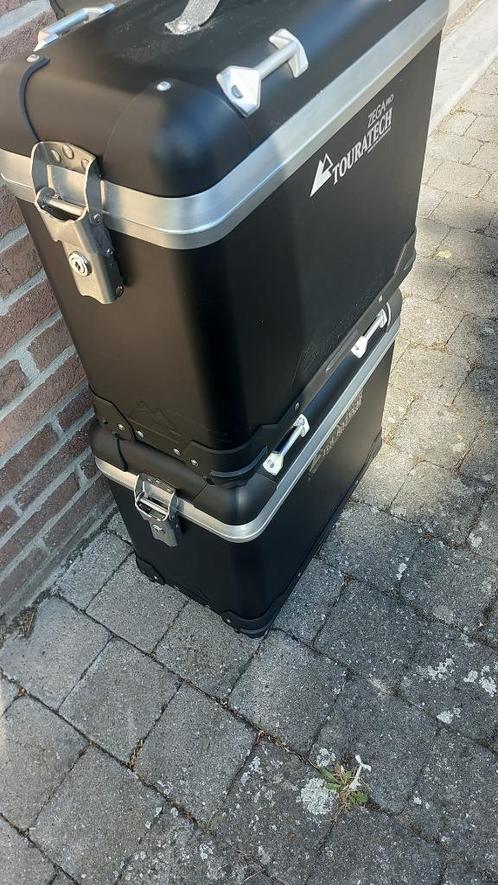 ZEGA PRO, Touratech , black pannier set, assymetric, NEW !!!, Motoren, Accessoires | Koffers en Tassen, Zo goed als nieuw, Ophalen