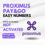 Proximus 20x stuks nieuwe (Pay&Go) nummers ongeactiveerd, Telecommunicatie, Prepaidkaarten en Simkaarten, Ophalen of Verzenden