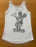 Debardeur Mickey - S - 17€, Wit, Ophalen of Verzenden, Zo goed als nieuw, Maat 36 (S)