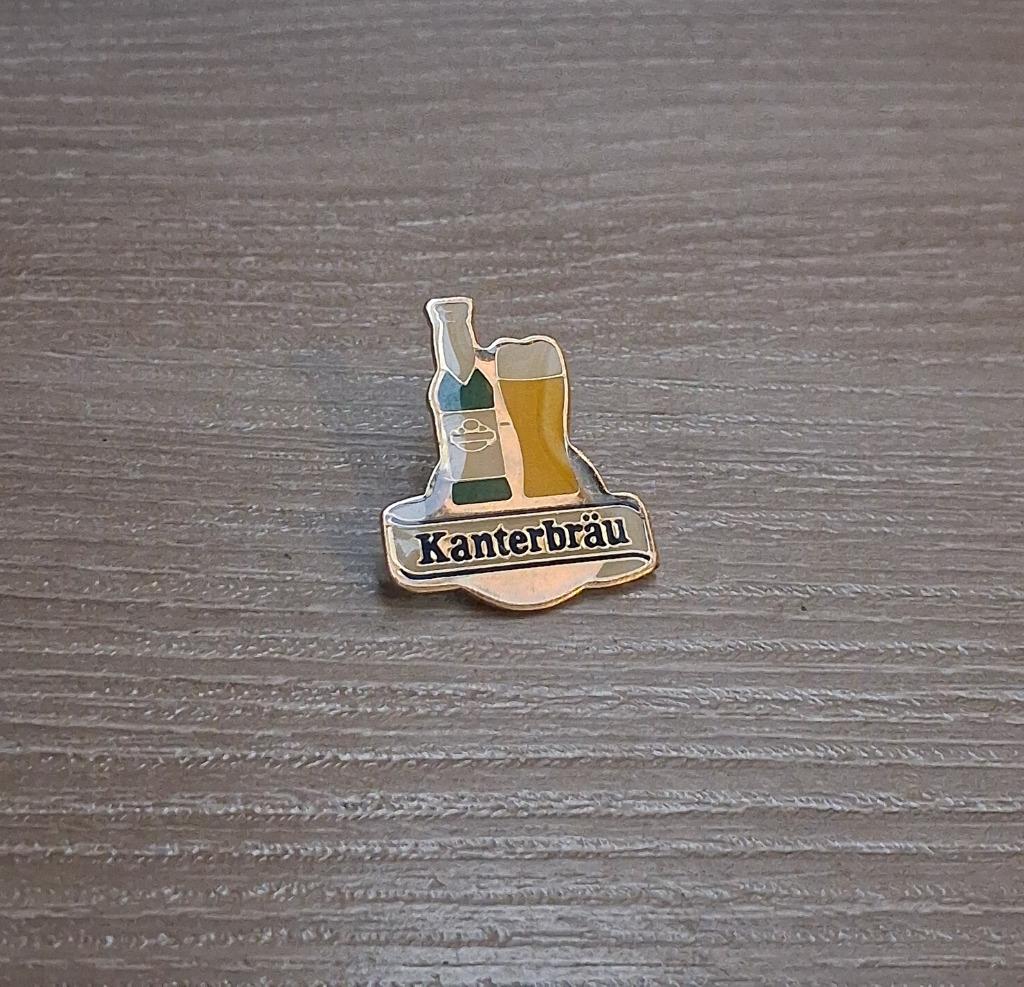 PIN - KANTERBRÄU - BIER - BIÈRE - BEER, Collections, Envoi, Utilisé, Marque, Insigne ou Pin's