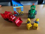 Duplo Muck en Roley bij de zonnebloemfabriek+ gratis Bob, Complete set, Duplo, Gebruikt, Ophalen of Verzenden