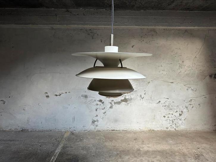 Vintage Hanglamp Louis Poulsen PH6 1/2, Huis en Inrichting, Lampen | Hanglampen, Gebruikt, 75 cm of meer, Metaal, Ophalen of Verzenden