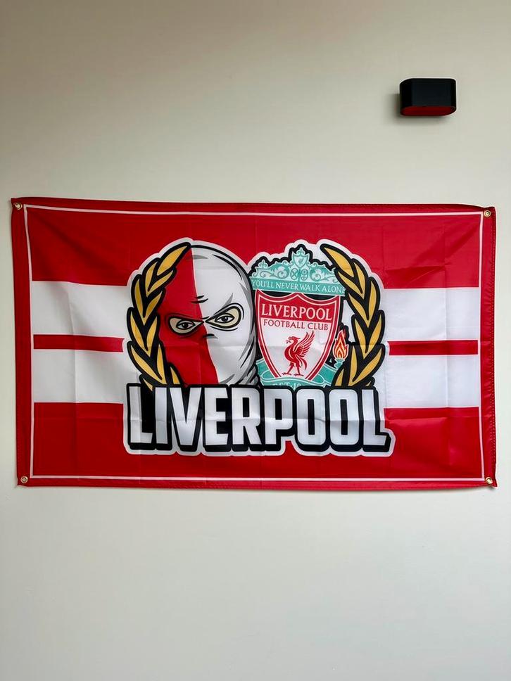 Drapeau du Liverpool FC, Divers, Drapeaux & Banderoles, Neuf, Enlèvement ou Envoi