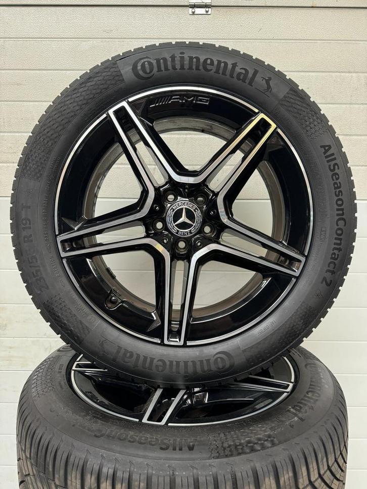 DEMO 19’’MERCEDES GLC KLASSE VELGEN WINTERBANDEN ORIG AMG, Auto-onderdelen, Banden en Velgen, Banden en Velgen, Winterbanden, 19 inch