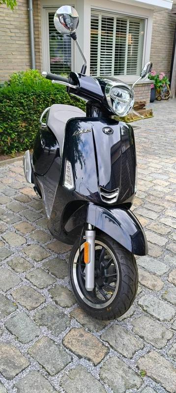 Trottinette Kymco Like 125cc bleue 204 km, 125 cm³, Comme neuf, Enlèvement, Like
